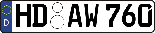 HD-AW760