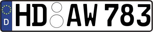 HD-AW783