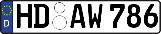 HD-AW786