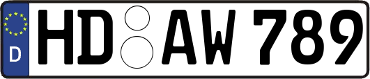 HD-AW789