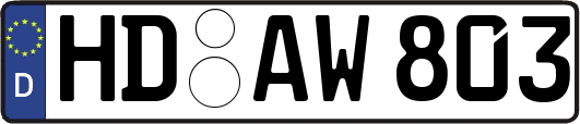 HD-AW803