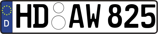 HD-AW825