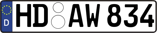 HD-AW834
