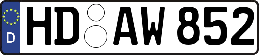 HD-AW852