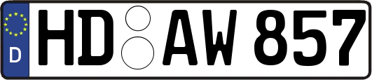 HD-AW857