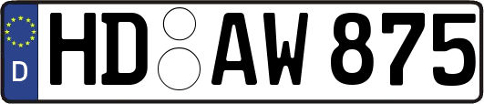 HD-AW875