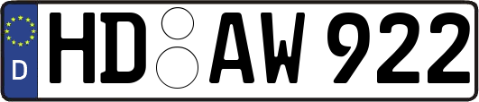 HD-AW922