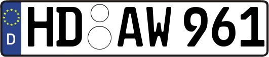 HD-AW961