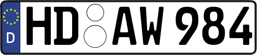 HD-AW984