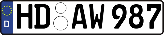 HD-AW987