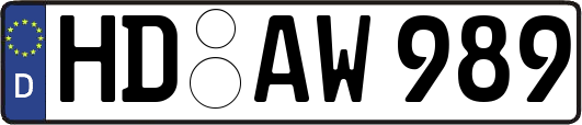 HD-AW989