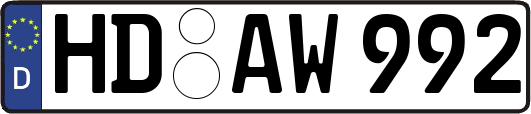 HD-AW992