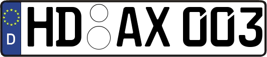 HD-AX003