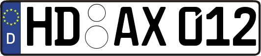 HD-AX012