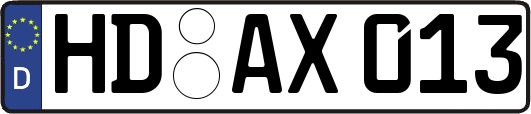 HD-AX013