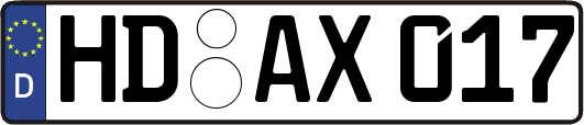 HD-AX017