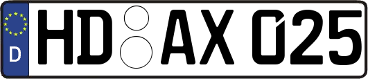 HD-AX025