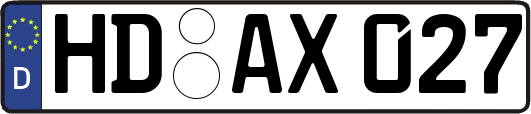 HD-AX027