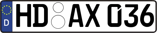 HD-AX036