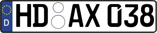 HD-AX038