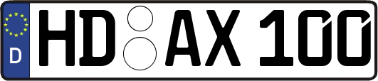 HD-AX100
