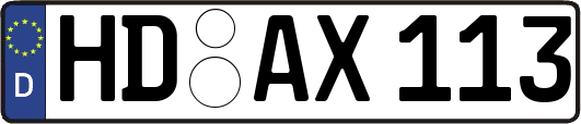 HD-AX113