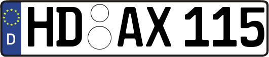 HD-AX115