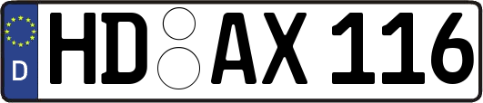 HD-AX116
