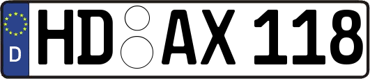HD-AX118