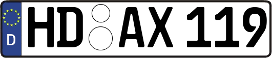 HD-AX119