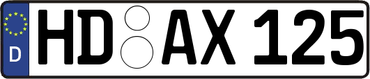 HD-AX125