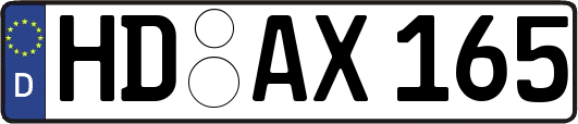 HD-AX165