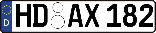 HD-AX182