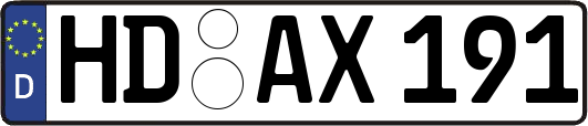 HD-AX191