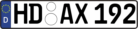 HD-AX192