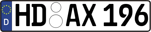 HD-AX196