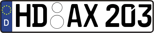 HD-AX203