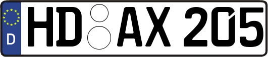 HD-AX205
