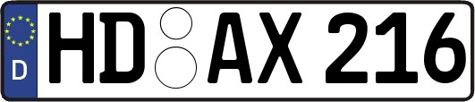 HD-AX216