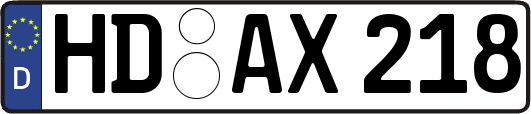 HD-AX218