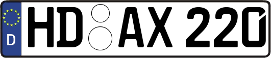 HD-AX220