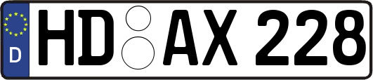 HD-AX228