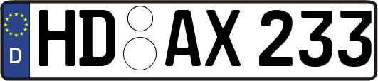 HD-AX233