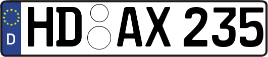 HD-AX235