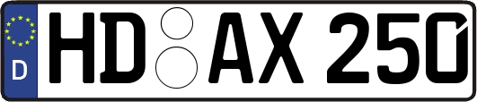 HD-AX250