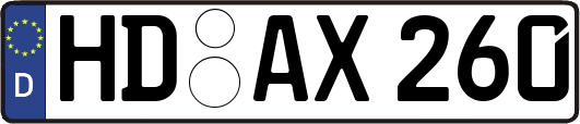 HD-AX260