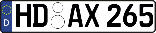 HD-AX265