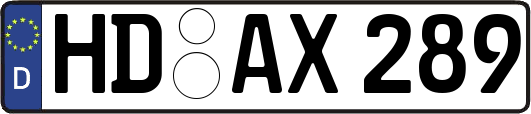 HD-AX289