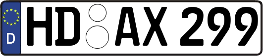 HD-AX299