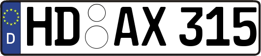 HD-AX315